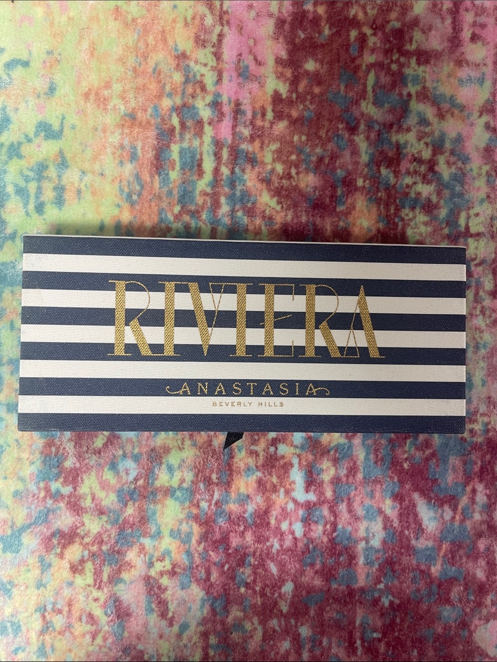 Anastasia Riviera Eyeshadow Palette - Navy, White & Gold